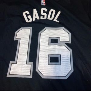 NWT Gasol spurs jersey t shirt NFL